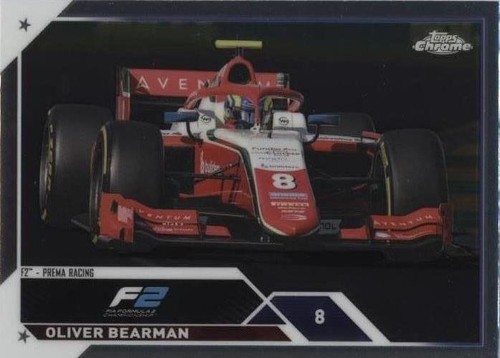 2023 Topps Chrome Formula 1 F1 Oliver Bearman Auto Autograph #CAC