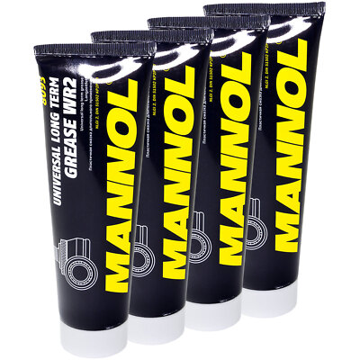 Universalfett MANNOL WR2 Long Term Mehrzweckfett 4x 230g Termgrease Allzweckfett