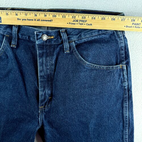 Rustler Mens Jeans Blue Tag Size 34x34 Straight Regular Denim 100% Cotton - Picture 6 of 12