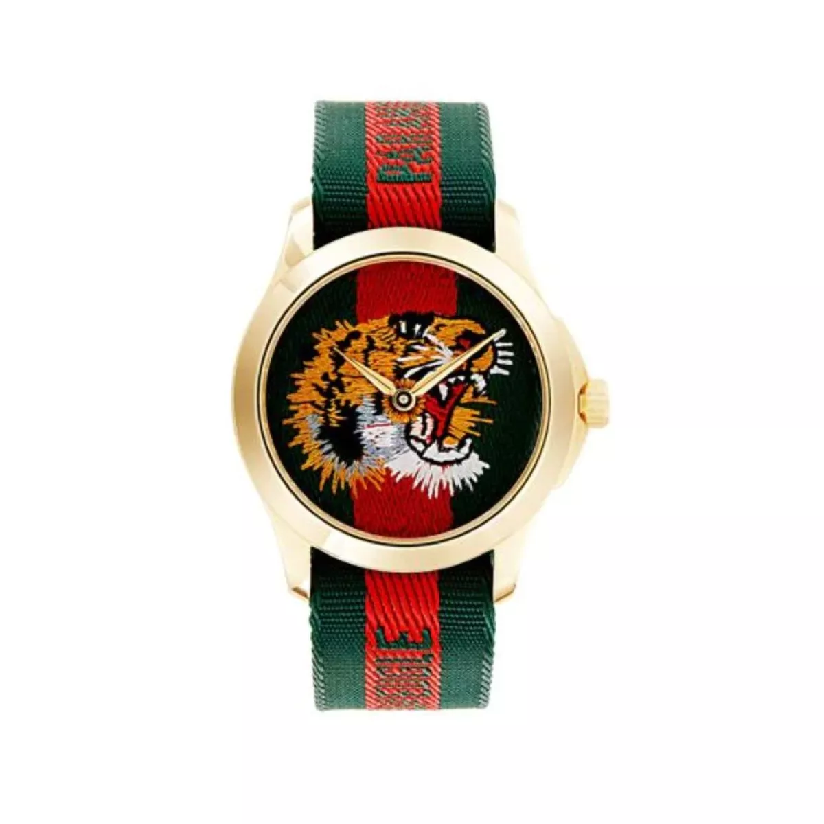 Gucci YA126491 Men's G-Timeless Red-Green Dial Quartz Watch