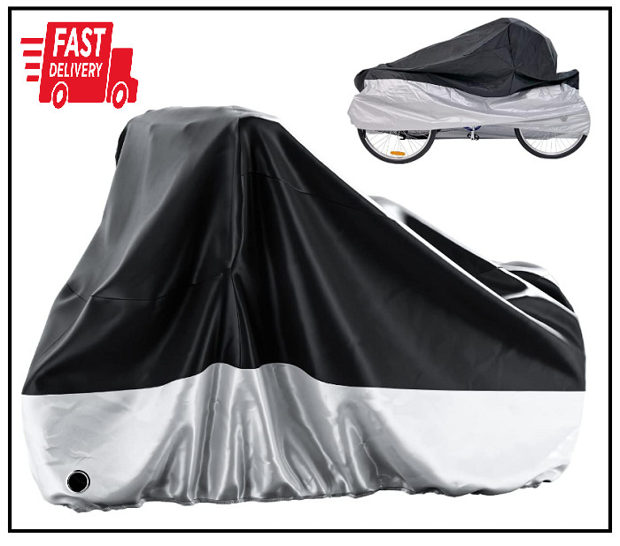 MOONCOOL Adult Tricycle Cover Trike Cover, 3 Wheeled Bicycle Bike Cover for Outd