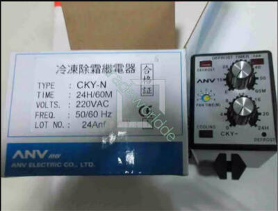 1PC NEW ANV frozen defrost relay CKY-N 220V 24H/60M