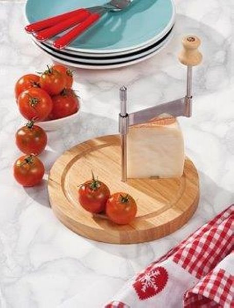 Affettatrice Ecologica Bamboo per Formaggio e Pane | Cucina Naturale - 1
