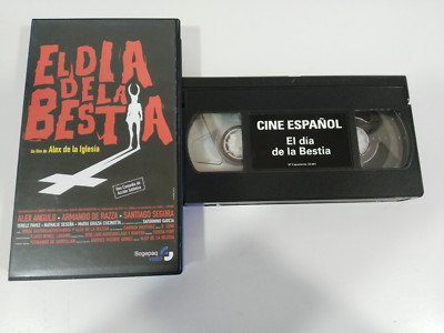 EL DIA DE LA BESTIA ALEX DE LA IGLESIA SANTIAGO SEGURA - VHS Pelicula Español