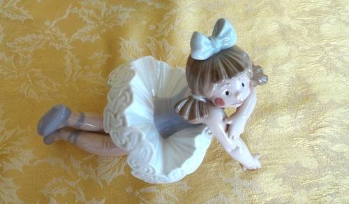 Pair of Lladro Ledge Hanger Set Figurines #1501 Rag Doll #1502 Forgotten Retired - Picture 2 of 11
