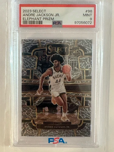 2023-24 Panini Select - Concourse Elephant Prizm #98 Andre Jackson (RC)