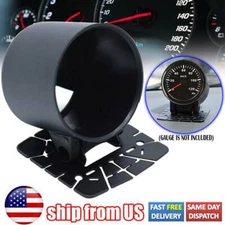 2" 52mm Universal Single Gauge Pod Mount Holder Dashboard Bracket Meter Cup ABS