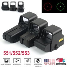 Tactical Green/Red Dot Holographic Reflex Sight 551/552/553 Airsoft Scope Sights