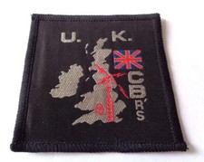 U.K.  C B  RS    CLOTH PATCH 