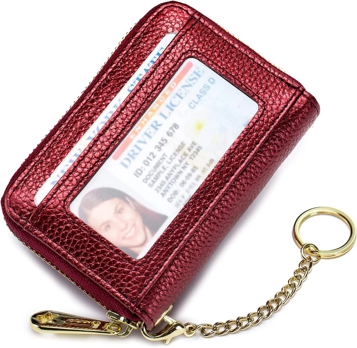 Keychain credit hotsell card holder