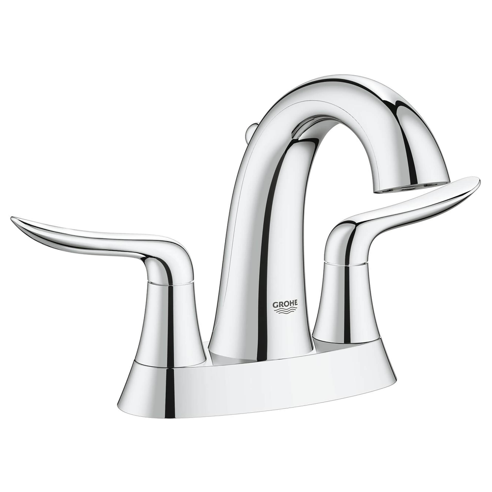 GROHE 2042600A AGIRA 4" CENTERSET 2 HANDLE BATHROOM FAUCET
