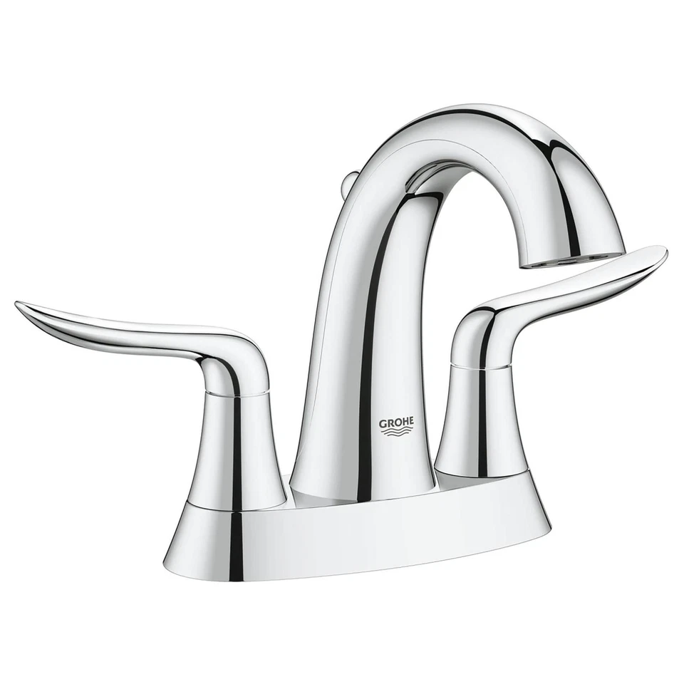 GROHE CORP GROHE 2042600A AGIRA 4" CENTERSET 2 HANDLE BATHROOM FAUCET