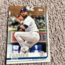 2019 Topps Series 2 Base #496 Buck Farmer Detroit Tigers