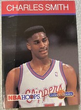 NBA 1990 CMC Collect-A-Books Charles Smith Clippers Card # 47 #016