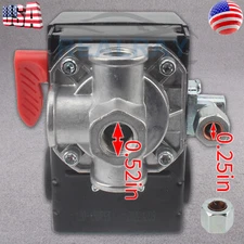 For 5140117-89 Porter Cable Air Compressor Pressure Switch 150/120 PSI Craftsman