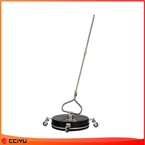 15" Pressure Washer Surface Cleaner 4000PSI + 2 Extension Wand Attachment Kit