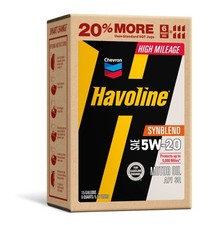 Chevron Havoline 10W-30 SynBlend Motor OIl, 1 - 6 Gallon PitPack Box | 224103 27.92 per gallon