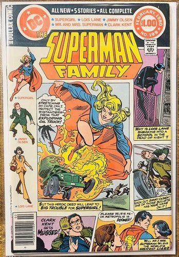 THE SUPERMAN FAMILY 199 JACK C HARRIS STORY DC COMICS 1980 VINTAGE B