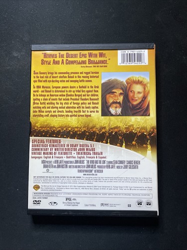 The Wind and the Lion (1975) DVD 2004 Widescreen Sean Connery Candice Bergen GC - Picture 2 of 4