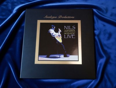 Nils Lofgren Acoustic  Live 4x 45rpm, AnalogueProduction  NM/NM, 2-3x gespielt