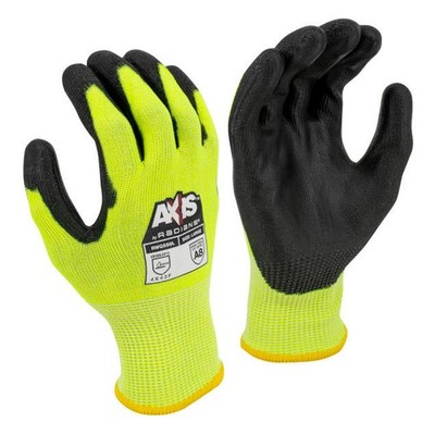 Radians RWG558 AXIS ANSI Cut A8 Protection Polyurethane (PU) Coated Work Glove