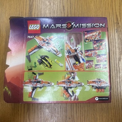 Lego 7647 Mars Mission MX-41 Switch Fighter 95% Complete with Box