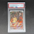 Team Rocket's Meowth Pokémon Card 203/182 Destined Rivals ISR PSA 6