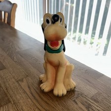 Vintage Pluto Hohlgummi Figur 1970er Jahre 
