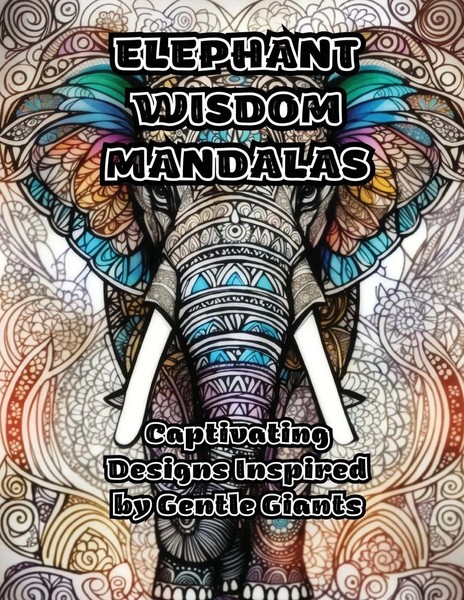 Colorzen | Elephant Wisdom Mandalas | Taschenbuch | Englisch (2023) | Colorzen-image