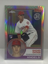 2018 Topps Chrome - Shohei Ohtani #83T-6 for sale | eBay