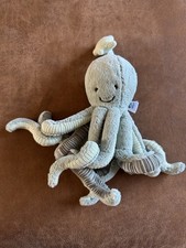 Jellycat Octopus Star Odyssey Odell Green Gray Plush with Crinkle & Rattle