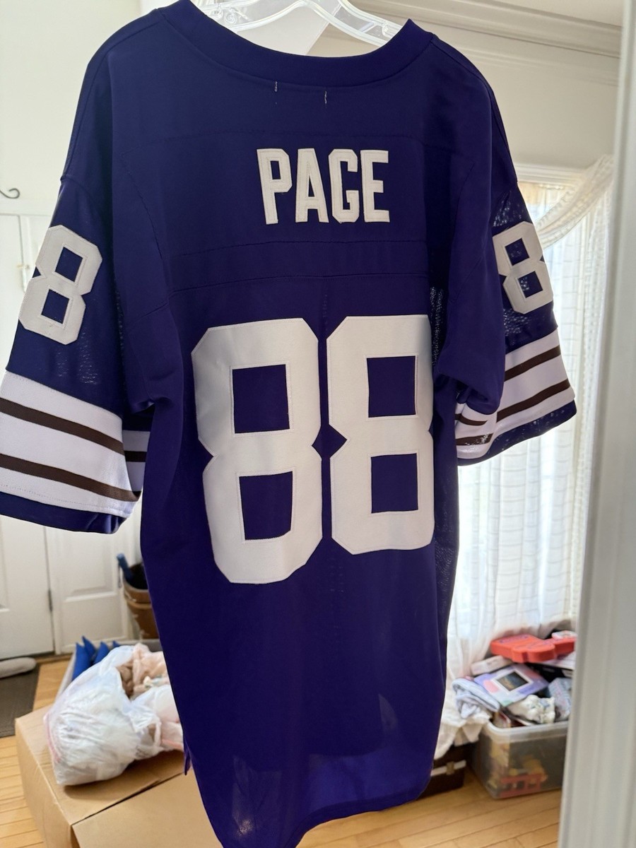 Mitchell & Ness Throwback Minnesota Vikings #88 Alan Page Jersey
