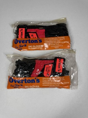 2 Vtg Overton s Pro Skins III Water Ski Gloves Grip 3/4 Extra Large Brand New