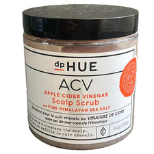 dpHUE ACV Apple Cider Vinegar Scalp Scrub Pink Himalayan Sea Salt 9oz USA Made