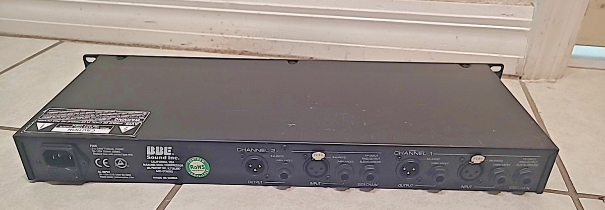 BBE MaxCom Dual Channel Compressor Limiter Gate Sonic Maximizer | eBay