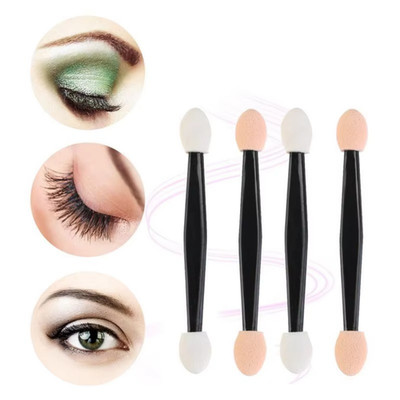 5 Stück Qualitäts Lidschatten Applikatoren Einweg Lidschatten Pinsel beidseitiger Schwamm