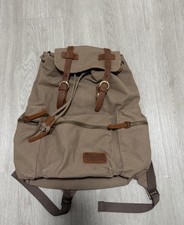 Gearonic Zaino Avventura Retro Zaino Marrone Duty Duck Tela Borsa in Pelle