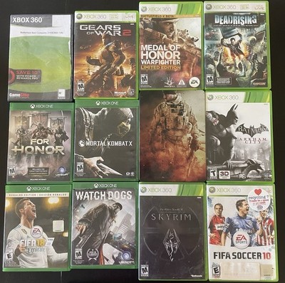 XBOX ONE/XBOX 360 GAMES LOT OF 11