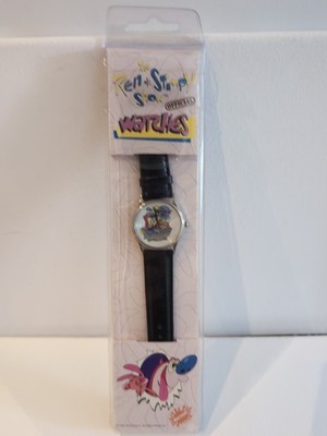 Ren and Stimpy Uhr Vintage 1992 Nickelodeon