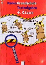 Bandolo Grundschule - Lernspielspass mit Lösungslupe / Textaufgaben. 4. Klasse