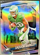 2025 Topps Chrome Saquan Barkley #248 Refractor