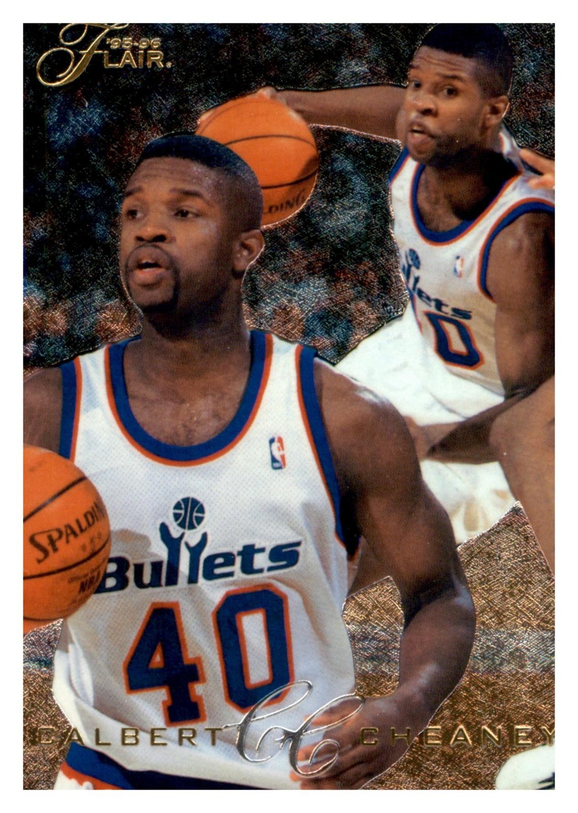 1995-96 Flair #144 Calbert Cheaney