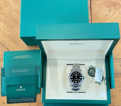 ★ ROLEX オイスター 空箱 まとめて3個 ★ Rolex Oyster Perpetual 41 134300 Black BRAND NEW {2026 FULL SET