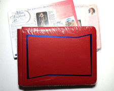 Creative Memories Scrapbook Hinge Album 5x7 Jazzy Red Blue refill pages new