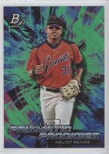 2018 Bowman Platinum Prismatic Prodigies Green 96/99 Heliot Ramos #PPP-29 u6m