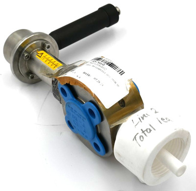 CRP SD-IL400 PFA LINED SAMPLING VALVE 1'' 316L STAINLESS WAFER HAZARD LNLINE