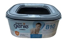 Diaper Genie Jumbo Square Refill, with Continuous Film, can Hold up to 810