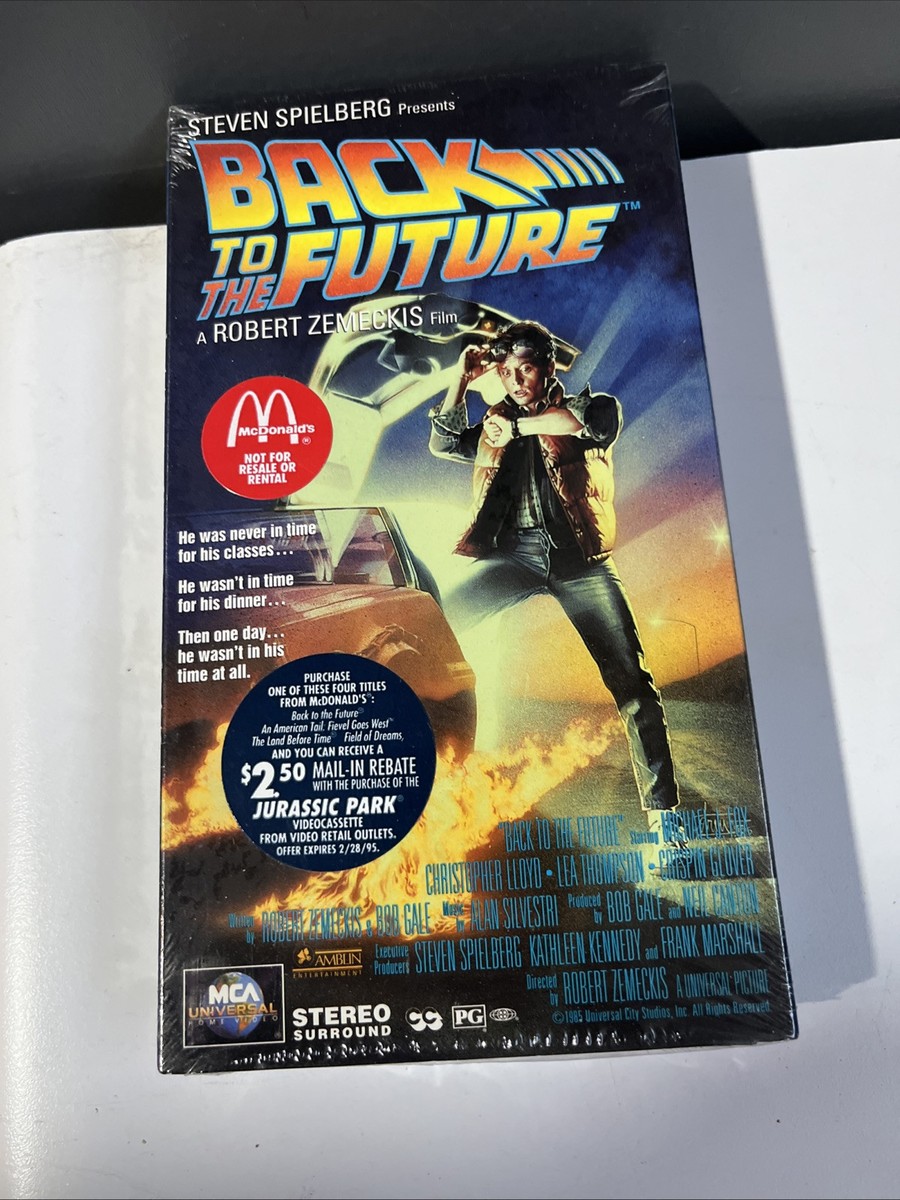 バックトゥザフューチャー VHSビデオ 海外版 バックトゥザフューチャー トリロジー vhs ビデオテープ 英語版