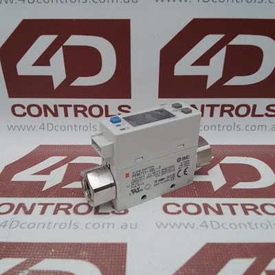 PFM711-02L-F | SMC | Digital Flow Switch, 2 Color Display, Used