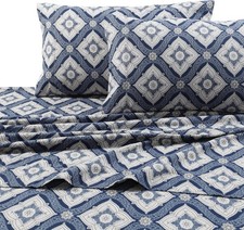 Flannel Sheets Cal King Size - 100 Cotton Flannel Sheet Set, 200 GSM Deep